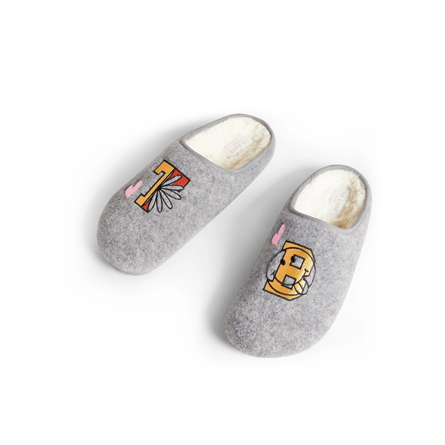 Ted Baker Tebee Slippers for Women's Slippers Colour Grey 4 Ted Baker Tebee Slippers for Women's Slippers Colour Grey - Image 2