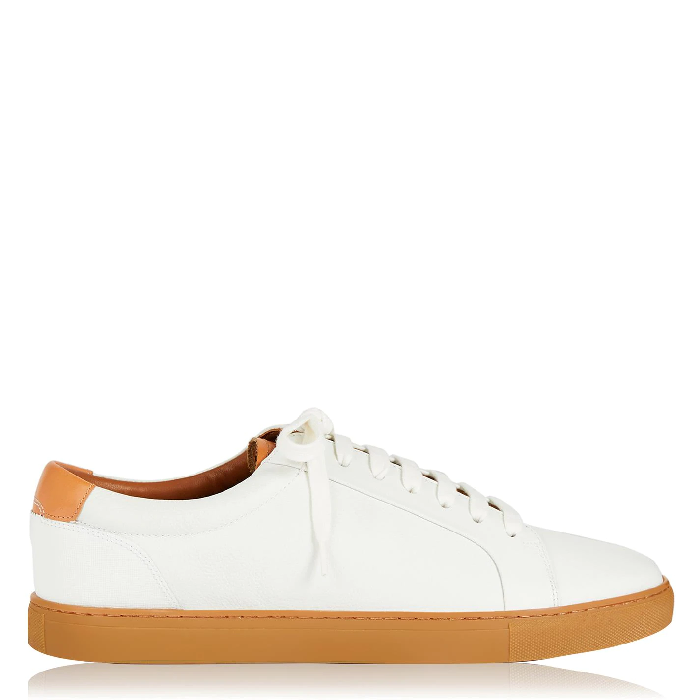Ted Baker Udammo Leather Trainers for Men's Trainers Colour White 3 Ted Baker Udammo Leather Trainers for Men's Trainers Colour White