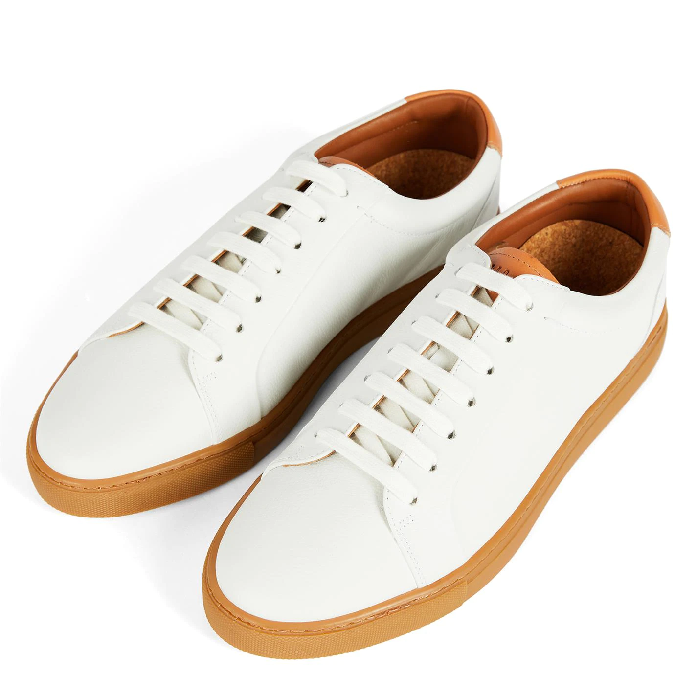 Ted Baker Udammo Leather Trainers for Men's Trainers Colour White 4 Ted Baker Udammo Leather Trainers for Men's Trainers Colour White - Image 2