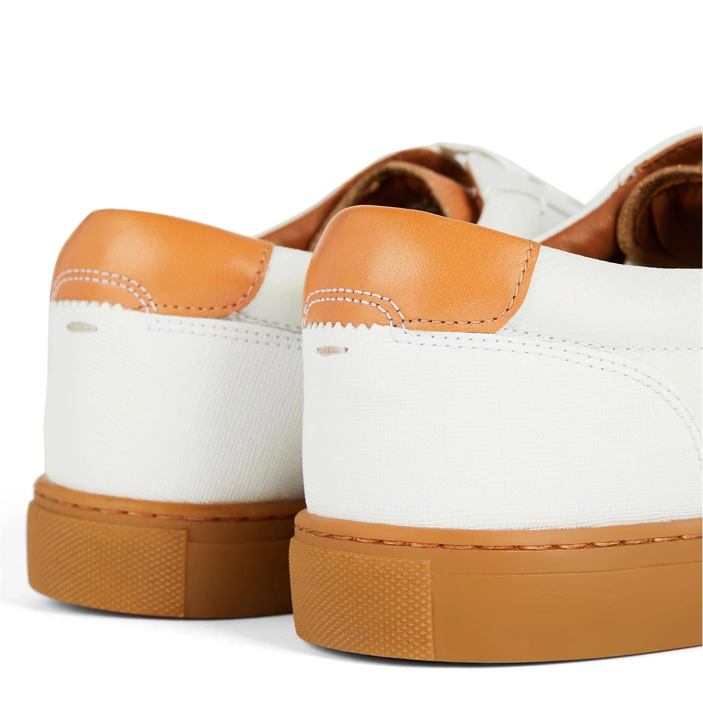 Ted Baker Udammo Leather Trainers for Men's Trainers Colour White 6 Ted Baker Udammo Leather Trainers for Men's Trainers Colour White - Image 4