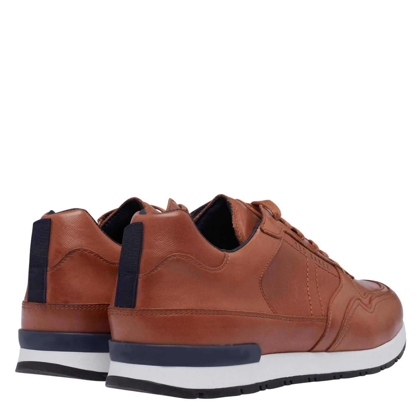 Ted Baker Flowel Court Trainers for Men's Trainers Colour Tan 7 Ted Baker Flowel Court Trainers for Men's Trainers Colour Tan - Image 5