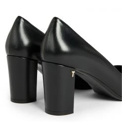 Ted Baker Savana Leather Court Shoes for Heels Colour Black -Outlet Wardrobe Mix Store 23394903 xxl a2
