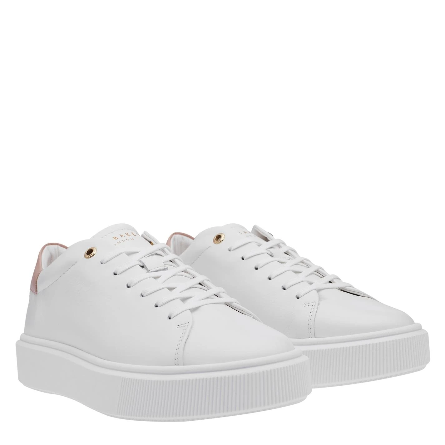 Ted Baker Lornea Trainers for Women's Trainers Colour White/Pink 6 Ted Baker Lornea Trainers for Women's Trainers Colour White/Pink - Image 4