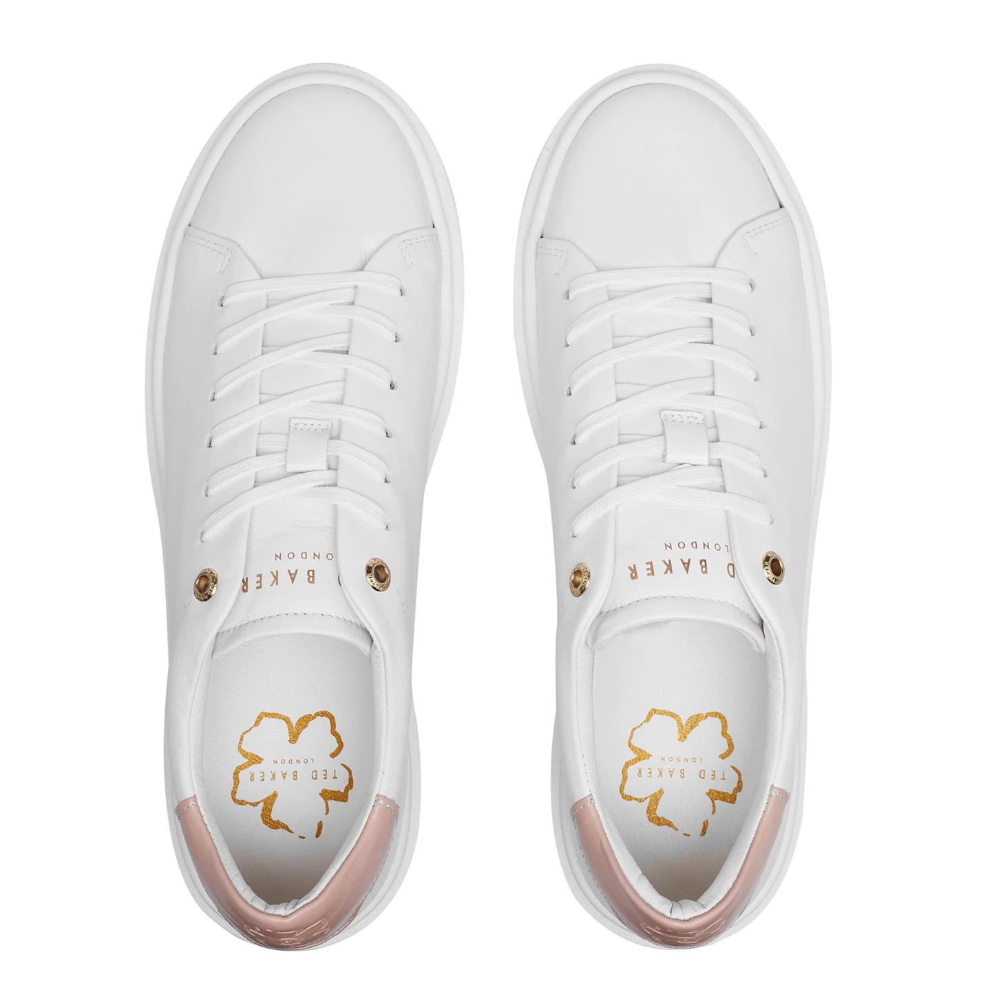 Ted Baker Lornea Trainers for Women's Trainers Colour White/Pink 8 Ted Baker Lornea Trainers for Women's Trainers Colour White/Pink - Image 6