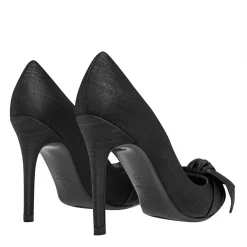 Ted Baker Hyana Moire satin Bow Court Shoes for Heels Colour Black -Outlet Wardrobe Mix Store 23836303 xxl a4