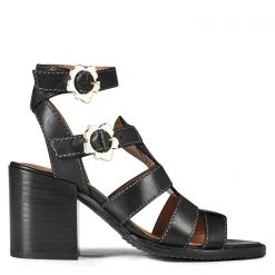 Ted Baker Tabaria Block SandalsTabaria Block Sandals for Heels Colour Black