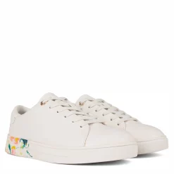 Ted Baker Womens Timaya Low Top Trainers for Women's Trainers Colour Ivory -Outlet Wardrobe Mix Store 23918001 xxl a2