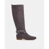 Ted Baker Ted Sntia Knot Boot Ld99 for Women's Boots Colour Charcoal