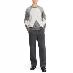 Ted Baker Ted Baker Averbury Dia Crew Sweater for Big & Tall Knitwear Colour Grey 9 Ted Baker Ted Baker Averbury Dia Crew Sweater for Big & Tall Knitwear Colour Grey -Outlet Wardrobe Mix Store 32054902 xxl a3