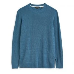 Ted Baker Sett Sweater for Big & Tall Knitwear Colour Bright Blue