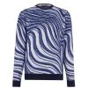 Ted Baker Warfe Jaquard Crewneck Sweater for Knitwear Colour Navy -Outlet Wardrobe Mix Store 32055718 xxl