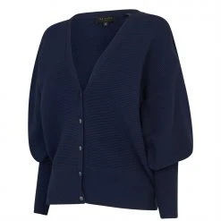 Ted Baker Fioinna Cardigan for Knitwear Colour Dark Navy -Outlet Wardrobe Mix Store 32061618 xxl a11