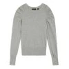 Ted Baker Ted Baker Piyton Pleated Jumper for Knitwear Colour Mid Grey 2 Ted Baker Ted Baker Piyton Pleated Jumper for Knitwear Colour Mid Grey -Outlet Wardrobe Mix Store 32061702 xxl