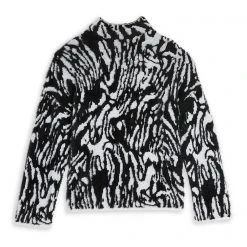 Ted Baker Zaidie Jacquard Jumper for Knitwear Colour Black