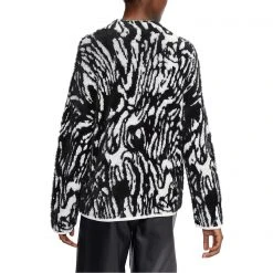 Ted Baker Zaidie Jacquard Jumper for Knitwear Colour Black -Outlet Wardrobe Mix Store 32061903 xxl a2