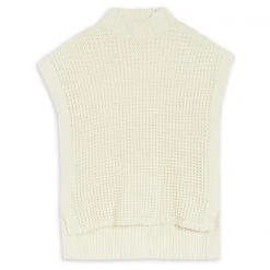 Ted Baker Snowiey Sleeveless Knit Vest for Knitwear Colour White