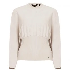 Ted Baker Batwing Jumper for Knitwear Colour White