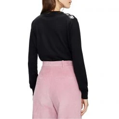 Ted Baker Chalia Woven Front Print Jumper for Knitwear Colour Black -Outlet Wardrobe Mix Store 32063203 xxl a2