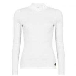 Ted Baker Arly Cross Neck Jumper for Knitwear Colour White