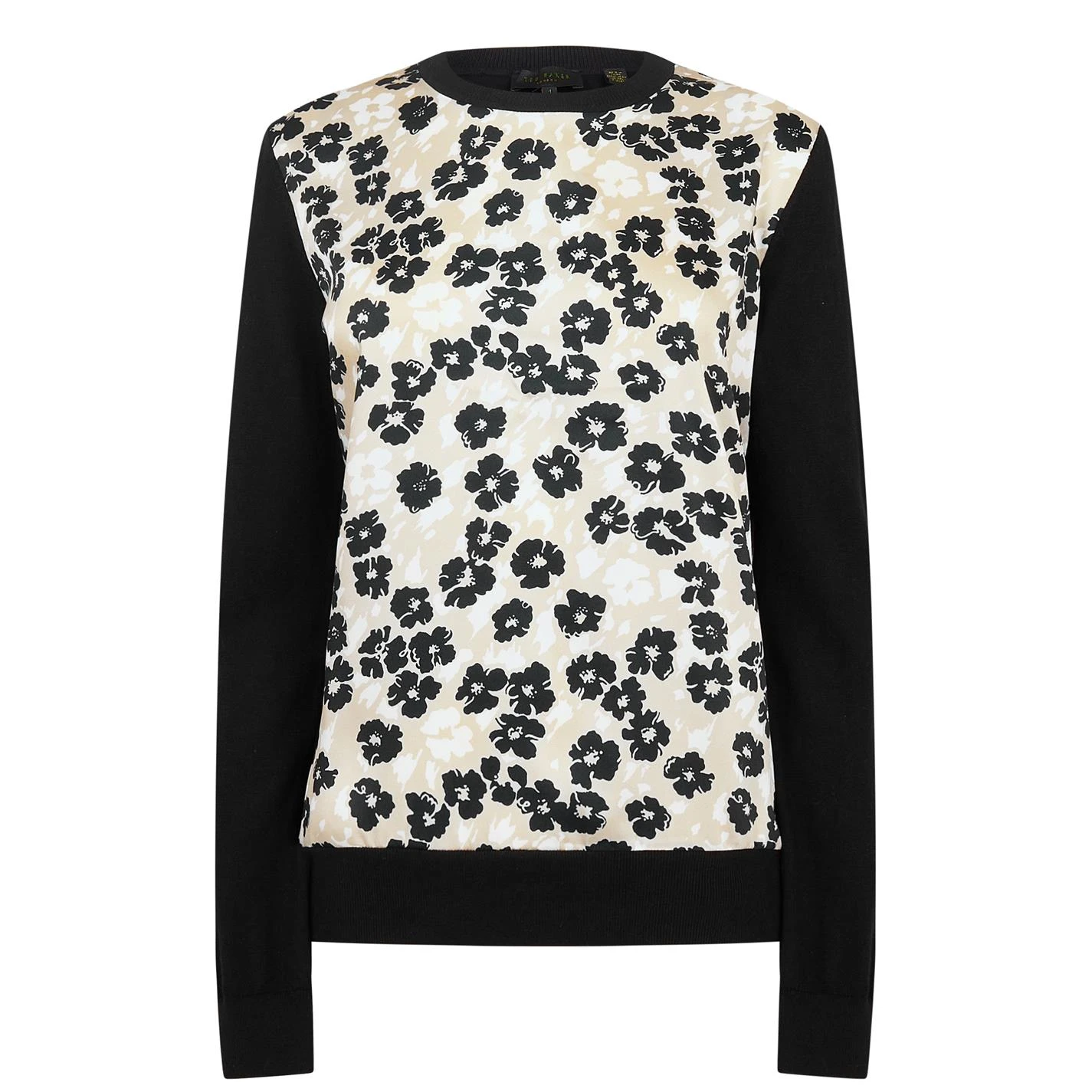 Ted Baker Preeda Jumper for Knitwear Colour Black 3 Ted Baker Preeda Jumper for Knitwear Colour Black