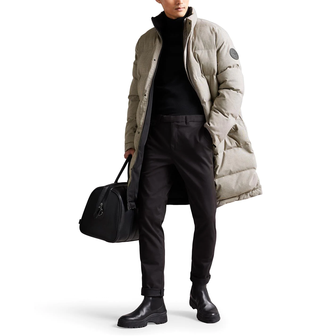 Ted Baker Earlish Reversible Padded Jacket for Coats & Jackets Colour Black 4 Ted Baker Earlish Reversible Padded Jacket for Coats & Jackets Colour Black - Image 2