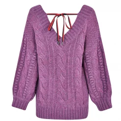 Ted Baker Gaiaa Bobble Jumper for Knitwear Colour Lilac -Outlet Wardrobe Mix Store 32200724 xxl a10
