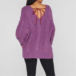 Ted Baker Gaiaa Bobble Jumper for Knitwear Colour Lilac -Outlet Wardrobe Mix Store 32200724 xxl a2