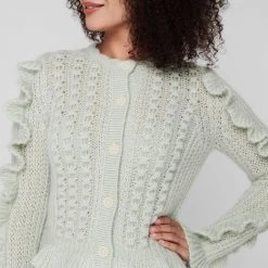 Ted Baker Lotter Bobble Jumper for Knitwear Colour Mint 11 Ted Baker Lotter Bobble Jumper for Knitwear Colour Mint -Outlet Wardrobe Mix Store 32200815 xxl a3