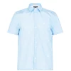 Ted Baker Ted Baker Prusa Short Sleeve Shirt Mens for Casual Shirts Colour Lt-Blue -Outlet Wardrobe Mix Store 32252118 xxl