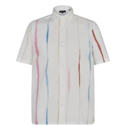 Ted Baker Ted Baker Norma Short Sleeve Shirt Mens for Casual Shirts Colour White