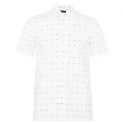 Ted Baker Whit Short Sleeve Shirt for Casual Shirts Colour White