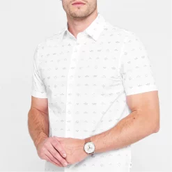 Ted Baker Whit Short Sleeve Shirt for Casual Shirts Colour White -Outlet Wardrobe Mix Store 32263101 xxl a3