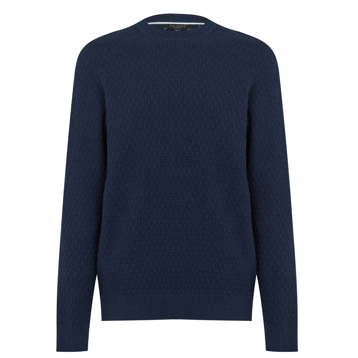 Ted Baker Woolf Jumper for Knitwear Colour Navy 3 Ted Baker Woolf Jumper for Knitwear Colour Navy