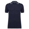 Ted Baker Ted Baker Durdle Text Polo Shirt Mens for Polo Shirts Colour Navy -Outlet Wardrobe Mix Store 32304718 xxl