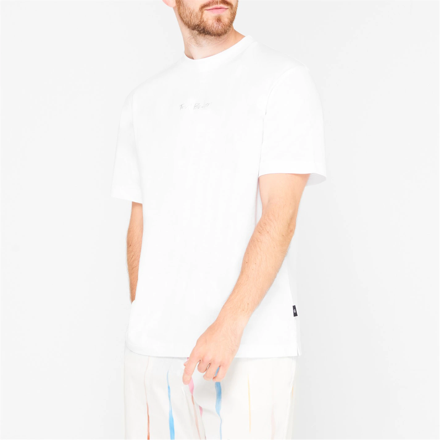 Ted Baker Ldgate T shirt for T-Shirts Colour White 4 Ted Baker Ldgate T shirt for T-Shirts Colour White - Image 2