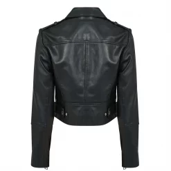 Ted Baker Ssalli Leather Jacket for Coats & Jackets Colour Black -Outlet Wardrobe Mix Store 32367803 xxl a10
