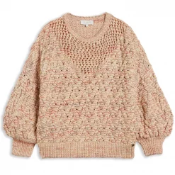 Ted Baker Lorensa Knitted Jumper for Knitwear Colour Camel