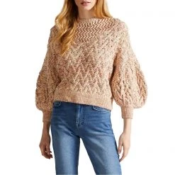 Ted Baker Lorensa Knitted Jumper for Knitwear Colour Camel -Outlet Wardrobe Mix Store 32368705 xxl a2