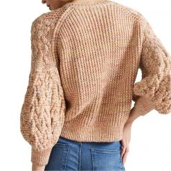 Ted Baker Lorensa Knitted Jumper for Knitwear Colour Camel -Outlet Wardrobe Mix Store 32368705 xxl a3