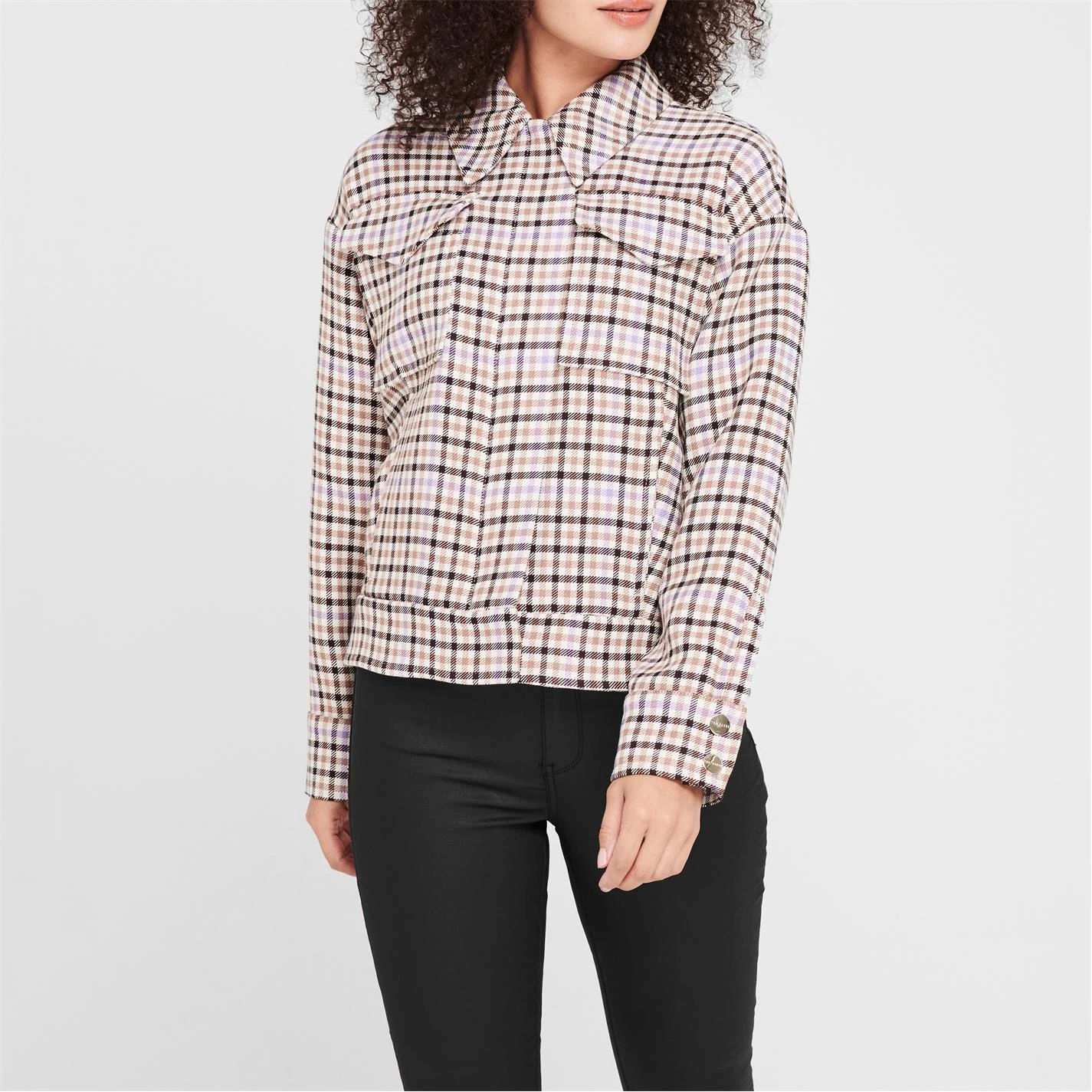 Ted Baker Luina Jacket for Coats & Jackets Colour Natural 4 Ted Baker Luina Jacket for Coats & Jackets Colour Natural - Image 2