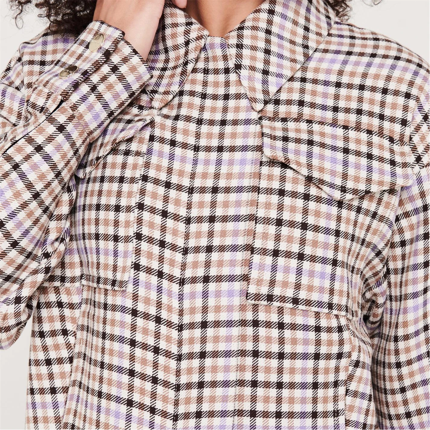 Ted Baker Luina Jacket for Coats & Jackets Colour Natural 6 Ted Baker Luina Jacket for Coats & Jackets Colour Natural - Image 4