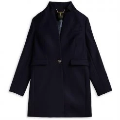 Ted Baker Bianza Coat for Coats & Jackets Colour Navy