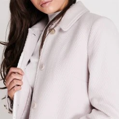 Ted Baker Kamile Coat for Coats & Jackets Colour Cream -Outlet Wardrobe Mix Store 32376169 xxl a3