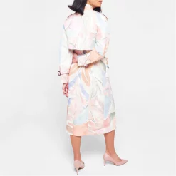 Ted Baker Myiah Print Trench for Coats & Jackets Colour Ivory -Outlet Wardrobe Mix Store 32450601 xxl a2