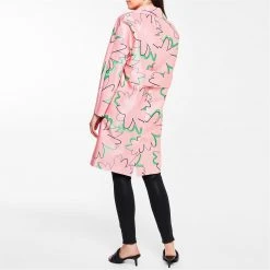 Ted Baker Cardea Print Coat for Coats & Jackets Colour Pink -Outlet Wardrobe Mix Store 32451906 xxl a2