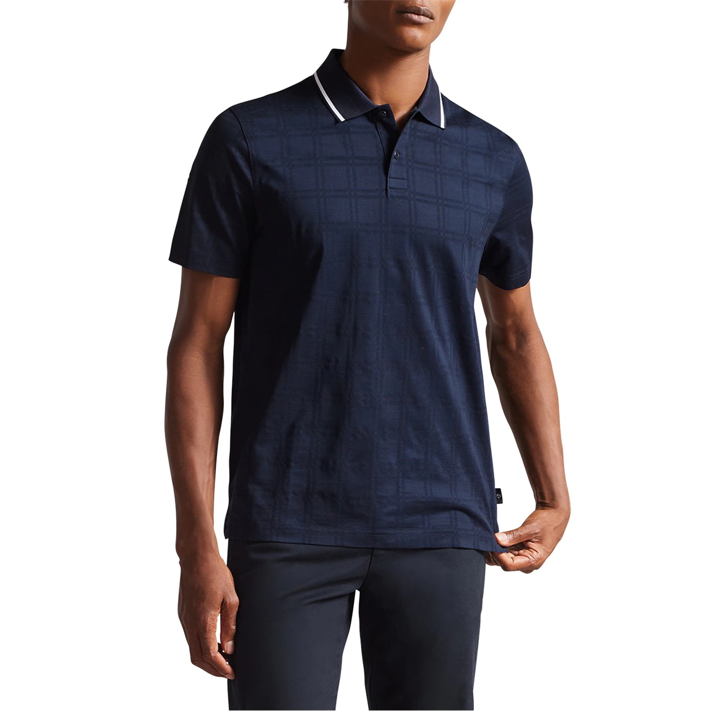 Ted Baker Roymile Polo Shirt for Polo Shirts Colour Navy 5 Ted Baker Roymile Polo Shirt for Polo Shirts Colour Navy - Image 3