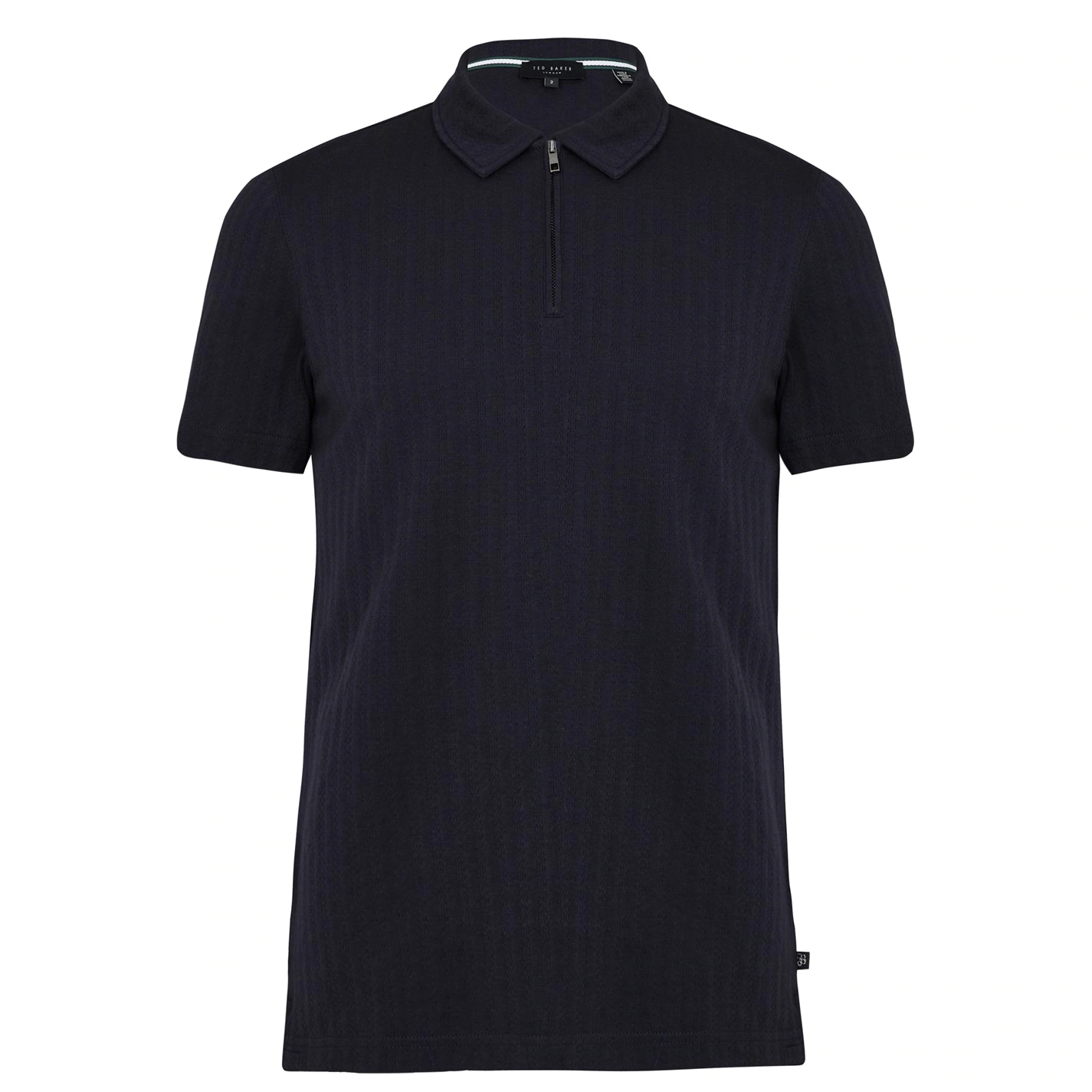 Ted Baker Speysid Zip Polo Shirt for Polo Shirts Colour Navy 3 Ted Baker Speysid Zip Polo Shirt for Polo Shirts Colour Navy