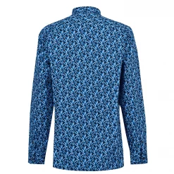 Ted Baker Long Sleeve Floral Print Shirt for Casual Shirts Colour Navy -Outlet Wardrobe Mix Store 32682218 xxl a10