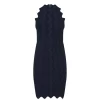 Ted Baker Rianri Knit Dress for Wedding Guest Dresses Colour Navy -Outlet Wardrobe Mix Store 32684018 xxl