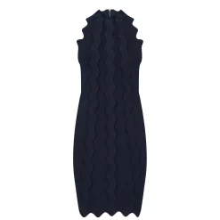 Ted Baker Rianri Knit Dress for Wedding Guest Dresses Colour Navy